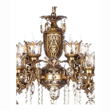 لوستر چشمه نور 12 شعله کد 3542