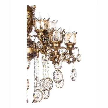 لوستر چشمه نور 12 شعله کد 3542