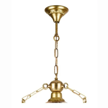 لوستر برنزی چشمه نور 7 شعله کد C2797/6+1-B برنز