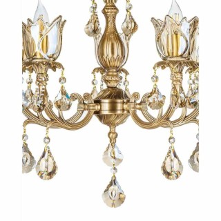 لوستر چشمه نور 5 شعله کد C2906/A آنتیک