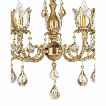 لوستر چشمه نور 5 شعله کد C2906/A آنتیک