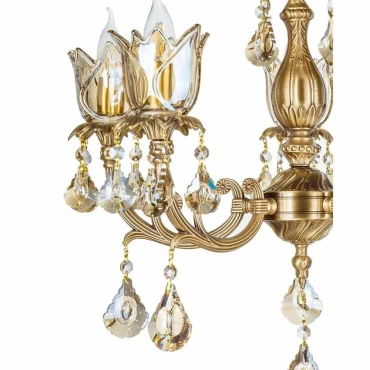 لوستر چشمه نور 5 شعله کد C2906/A آنتیک