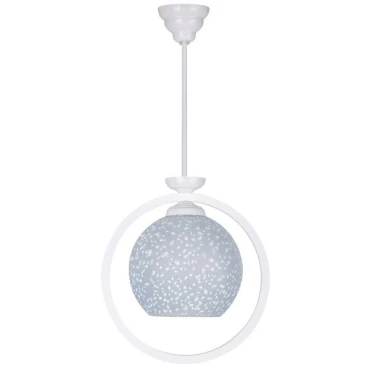 چراغ آویز چشمه نور 1 شعله کد G523/1H-WT