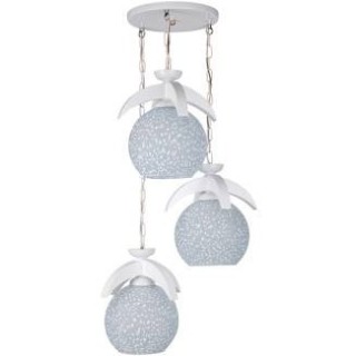 چراغ آویز چشمه نور 3 شعله کد G524/3H-WT
