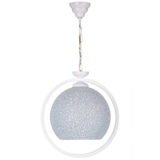 چراغ آویز چشمه نور 1 شعله کد G525/1H-WT