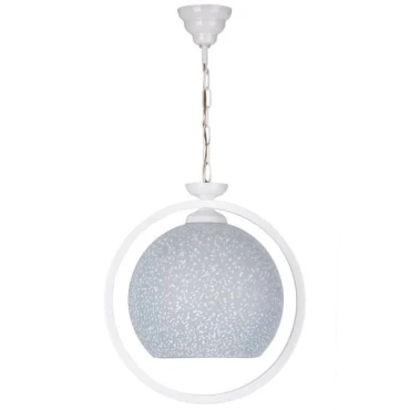 چراغ آویز چشمه نور 1 شعله کد G525/1H-WT