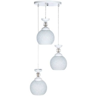چراغ آویز چشمه نور 3 شعله کد G531/3H-WT