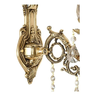 چراغ دیواری چشمه نور کد C2501/1W-B برنزی