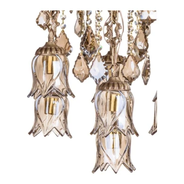 لوستر چشمه نور 13 شعله کد C2745/13-A آنتیک