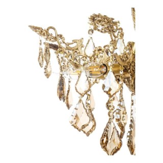 لوستر چشمه نور 12 شعله کد C2756/8-4 آنتیک