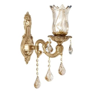 چراغ دیواری چشمه نور کد C2547/1W-A آنتیک