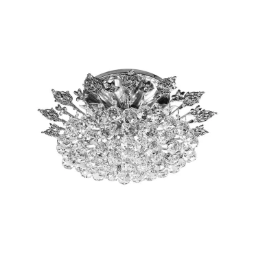 لوستر سقفی برنزی چشمه نور 6 شعله کد 2631