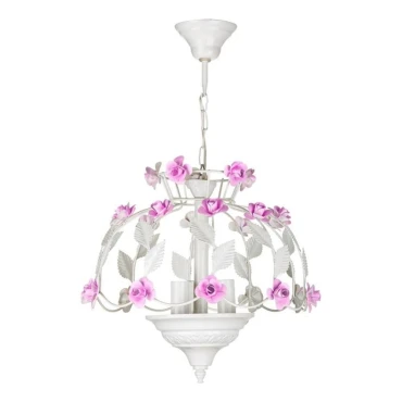 لوستر استیل چشمه نور 3 شعله کد 2207