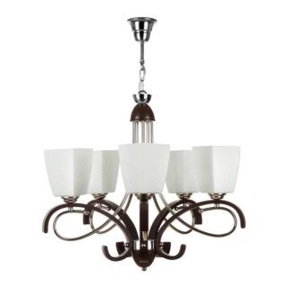 لوستر چشمه نور 5 شعله کد 838/5GWT طلایی