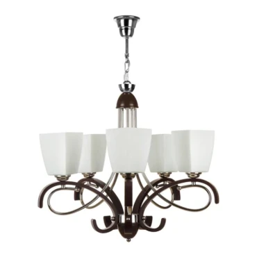 لوستر چشمه نور 5 شعله کد 838/5GWT طلایی