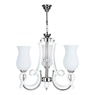 لوستر چشمه نور 3 شعله کد 831/3G طلایی