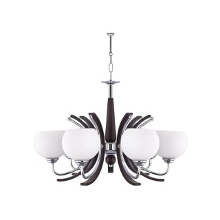 لوستر چشمه نور 7 شعله کد 858/7CBR کروم