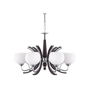 لوستر چشمه نور 7 شعله کد 858/7CBR کروم