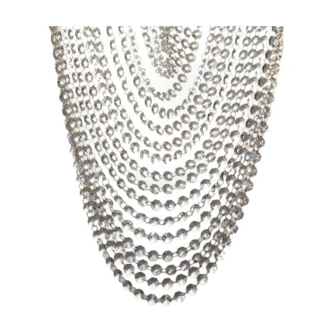 لوستر استیل چشمه نور 6 شعله کد 6639