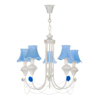 لوستر استیل چشمه نور 5 شعله کد 2206