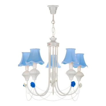 لوستر استیل چشمه نور 5 شعله کد 2206