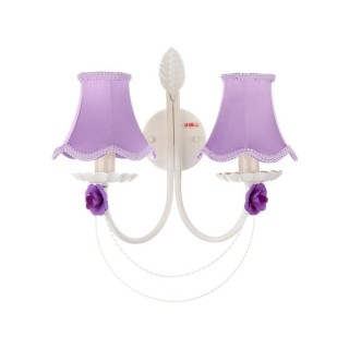 دیوارکوب استیل چشمه نور 2 شعله کد 2205