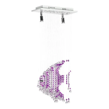 لوستر آویز سقفی چشمه نور 2 شعله کد 5314