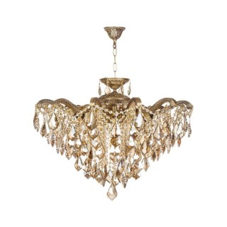 لوستر چشمه نور 24 شعله کد C2752/12-A آنتیک