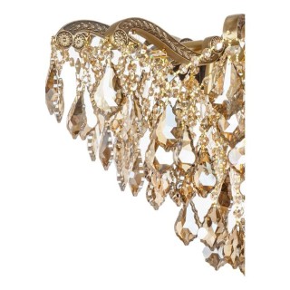 لوستر چشمه نور 24 شعله کد C2752/12-A آنتیک