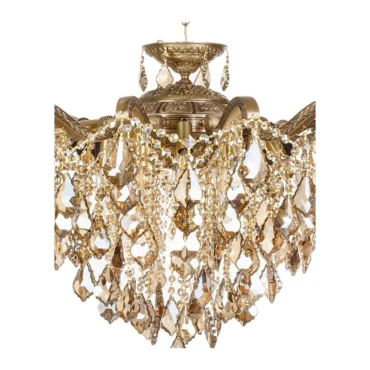 لوستر چشمه نور 24 شعله کد C2752/12-A آنتیک