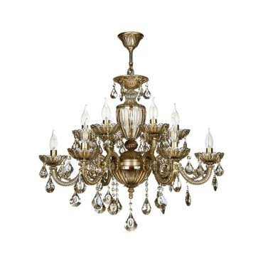 لوستر چشمه نور 12 شعله کد C2913/6-A آنتیک