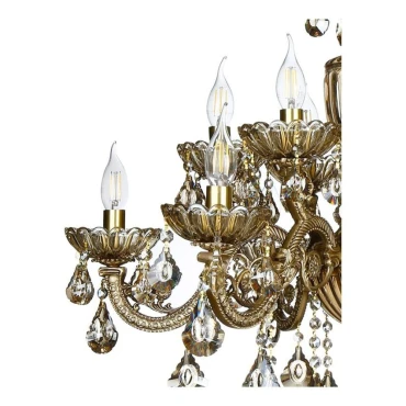 لوستر چشمه نور 12 شعله کد C2913/6-A آنتیک