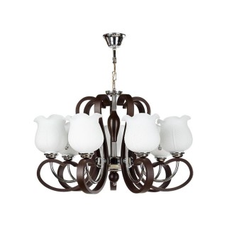 لوستر چشمه نور 7 شعله کد 829/7C کروم