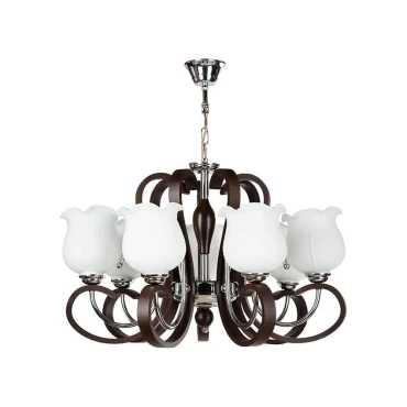 لوستر چشمه نور 7 شعله کد 829/7C کروم