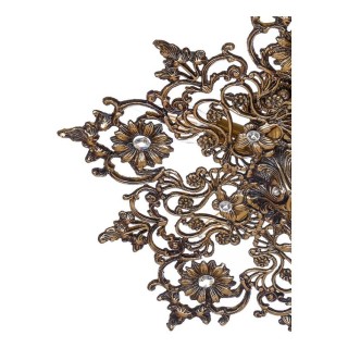 لوستر سقفی چشمه نور 5 شعله کد 2542