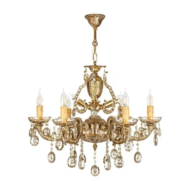 لوستر چشمه نور 9 شعله کد C2767/6+3 آنتیک