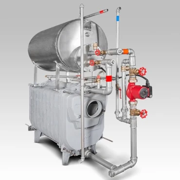 شوفاژکار پکیج زمینی آذرخش کوتاه as300-5