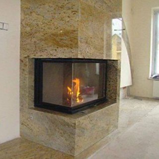 شومینه گازی دو طرفه بوفالو