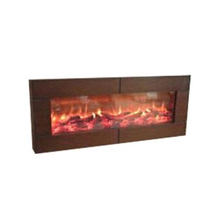 شومینه برقی 120 بوفالو قاب چوبی