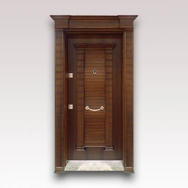 درب آلدورا سری x سوپر برجسته لوکس با روکش طبیعی گردویی کد 202