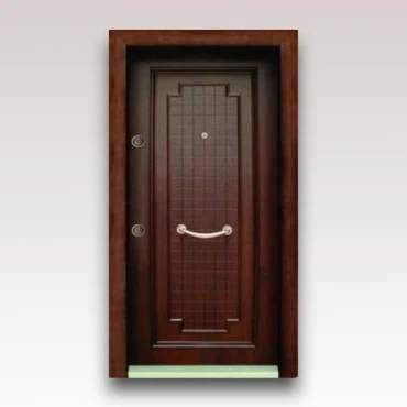 درب آلدورا سری لوکس S سوپر برجسته با روکش طبیعی گردویی کد 056