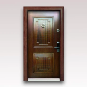 درب آلدورا سری لوکس S سوپر برجسته با روکش طبیعی گردویی کد 059