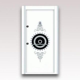 درب آلدورا سری L با روکش لمینت کد 110