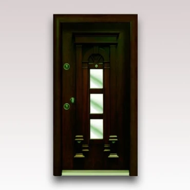 درب آلدورا سری K با روکش طبیعی کد 174