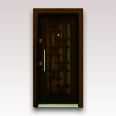 درب آلدورا سری K با روکش طبیعی کد 168