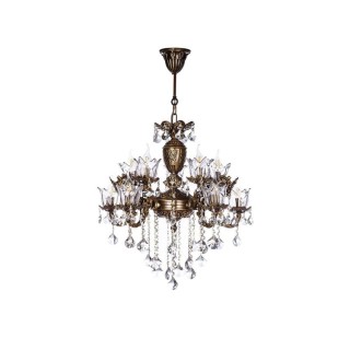 لوستر چشمه نور 10 شعله کد S3515.5-A (زیتونی)