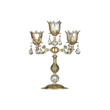 آباژور رومیزی چشمه نور مدل C2149.3T-B (برنزی)