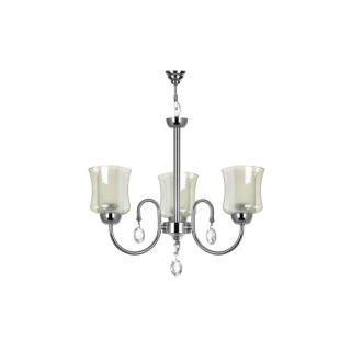 لوستر 3 شعله چشمه نور کد A811.3 (کروم)