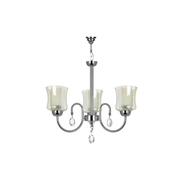 لوستر 3 شعله چشمه نور کد A811.3 (کروم)