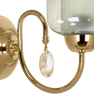 چراغ دیواری چشمه نور مدل A812-1W (طلایی)